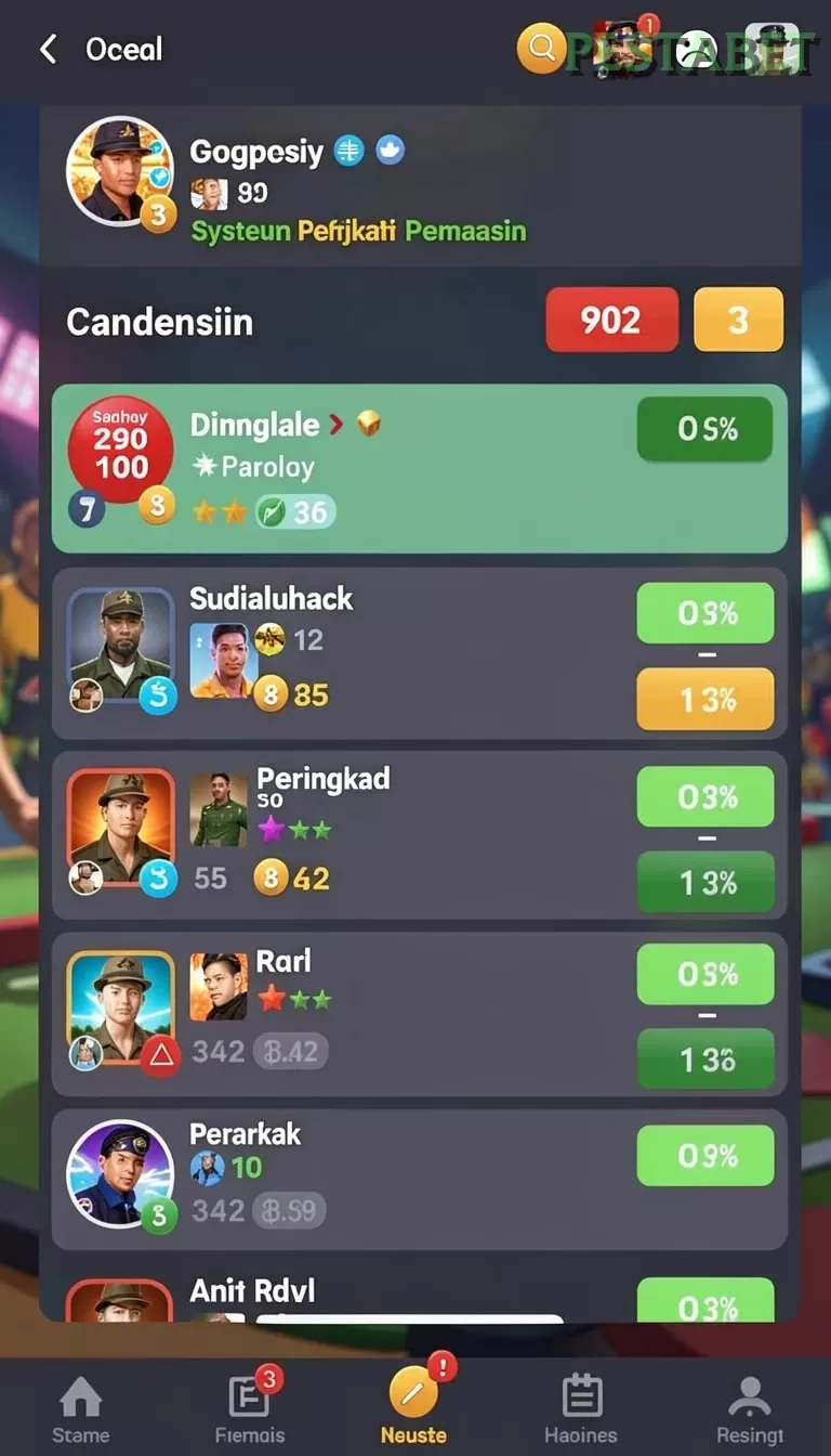Cuplikan layar IDCASH88 — halaman utama