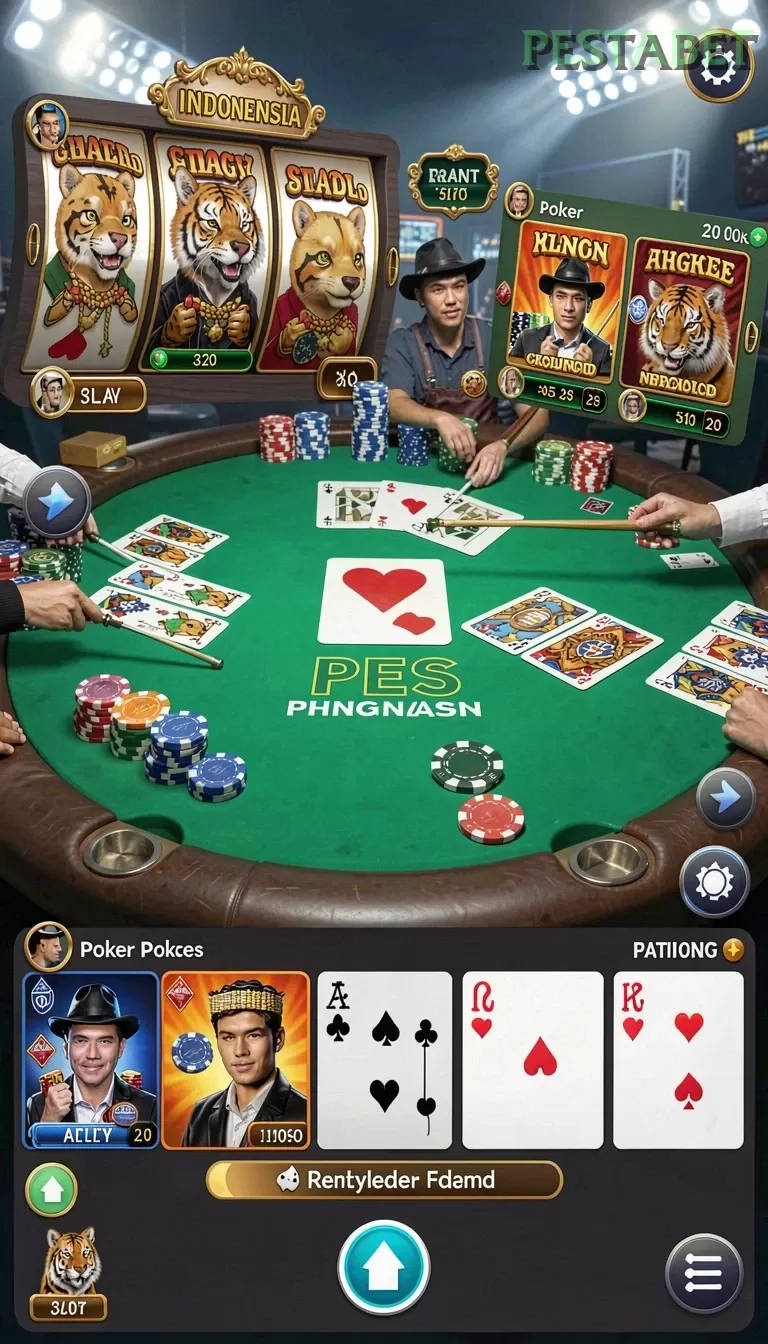 Cuplikan layar PPV99 — menu navigasi
