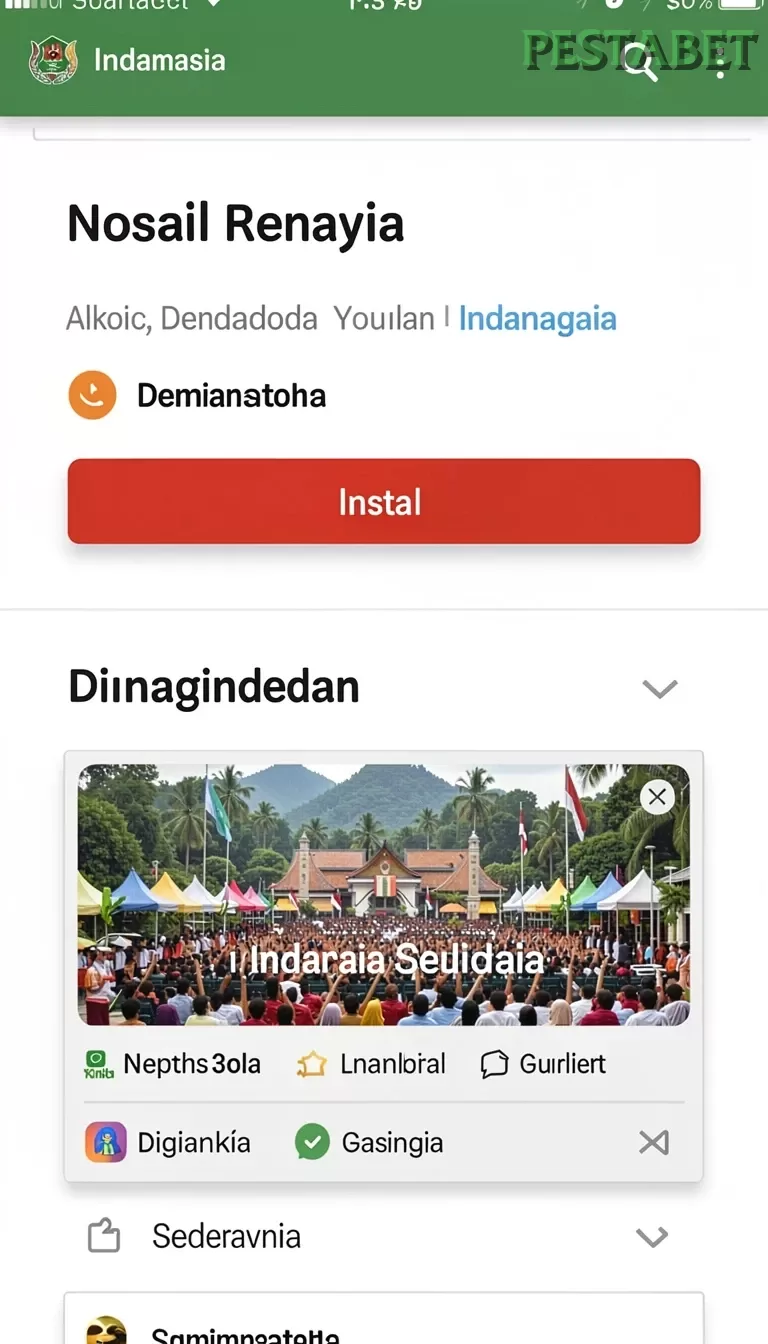 Cuplikan layar SPBU77 — aktivitas